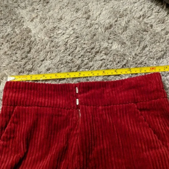 Marni Red Wide Leg Pants - Picture 5 of 5